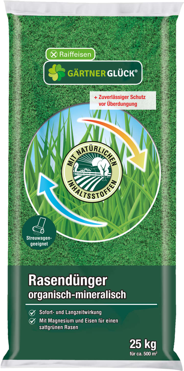 GÄRTNERGLÜCK Rasendünger organisch-mineralisch granuliert